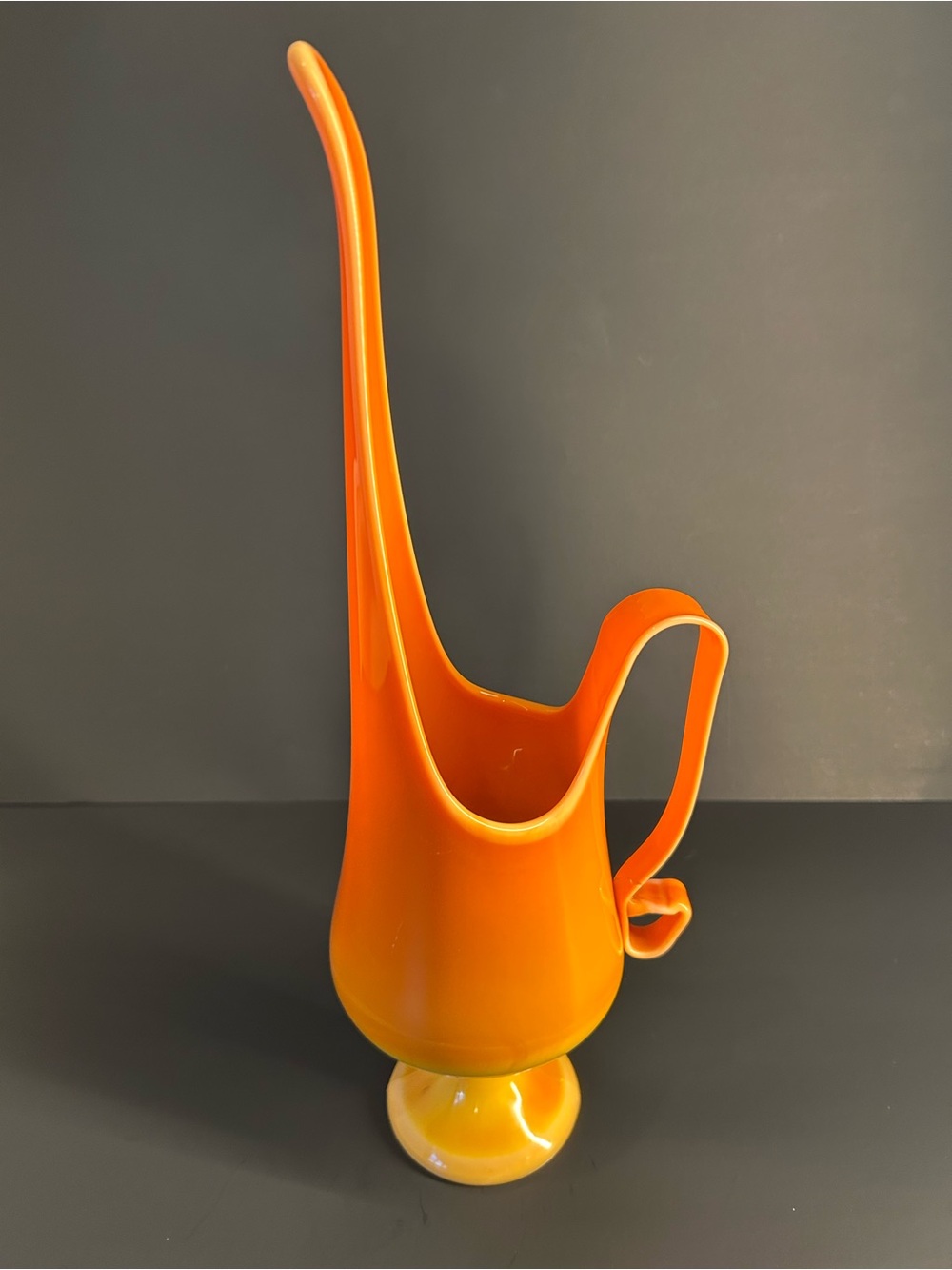 LE Smith Bittersweet Ewer/Pitcher Candle Holder 16”